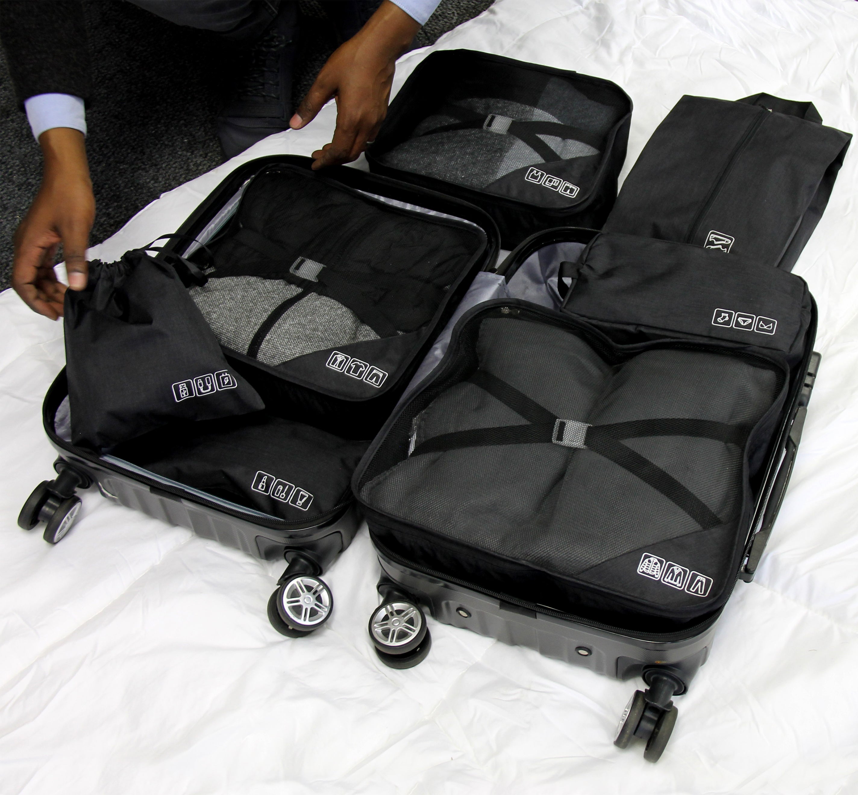 Side Kick - 7pc set black