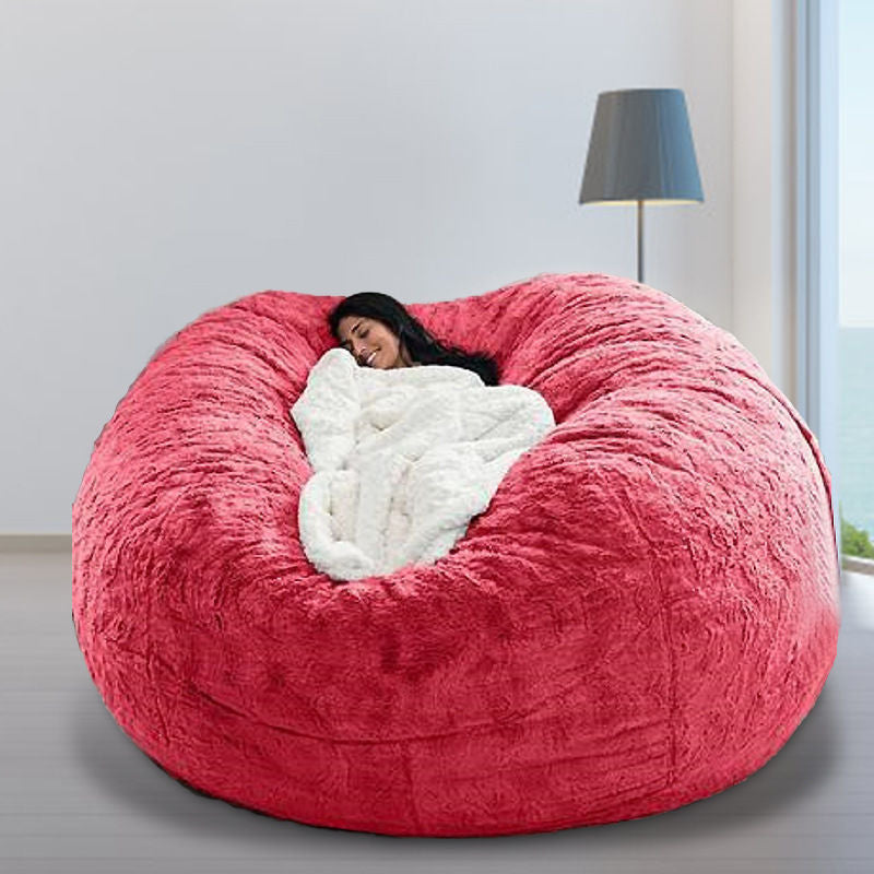 Lazyman Sofa Fur Bean Bag
