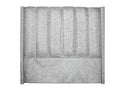 Boston Winged King Headboard - Norwich Light Grey