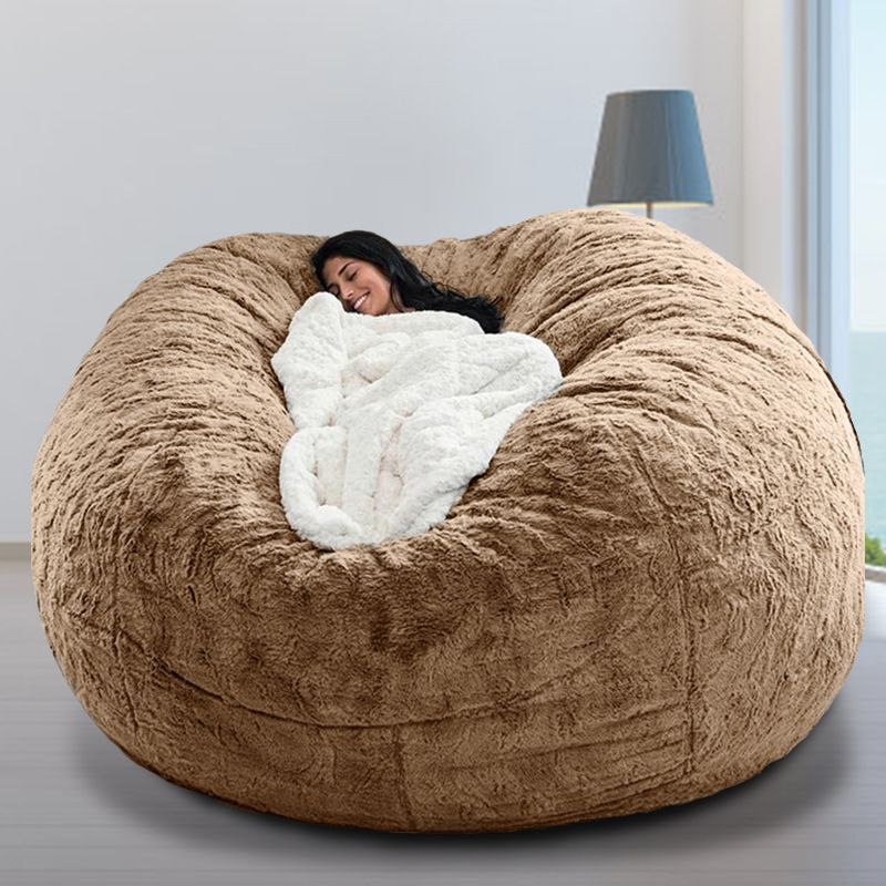 Lazyman Sofa Fur Bean Bag