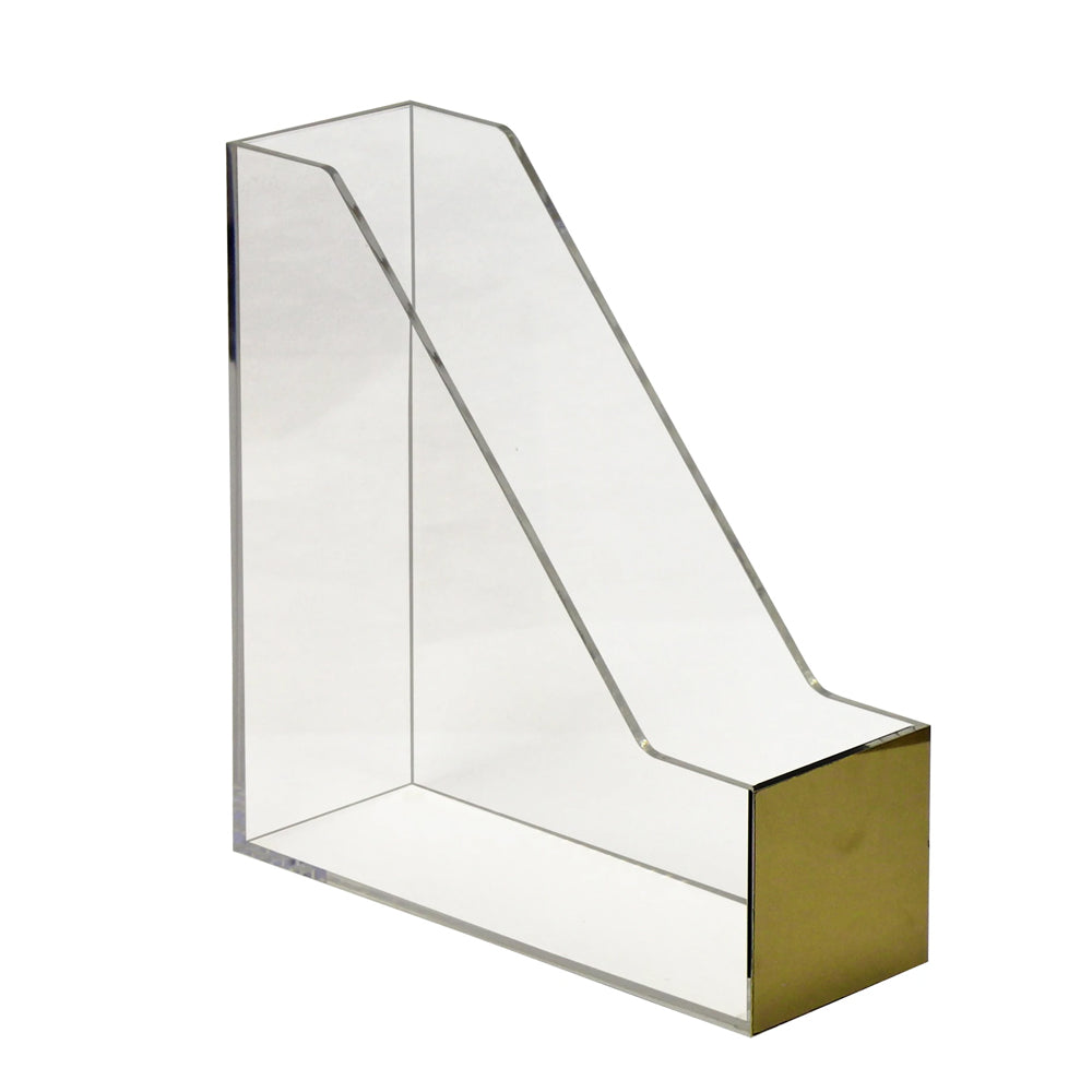 Acrylic File Holder - Gold