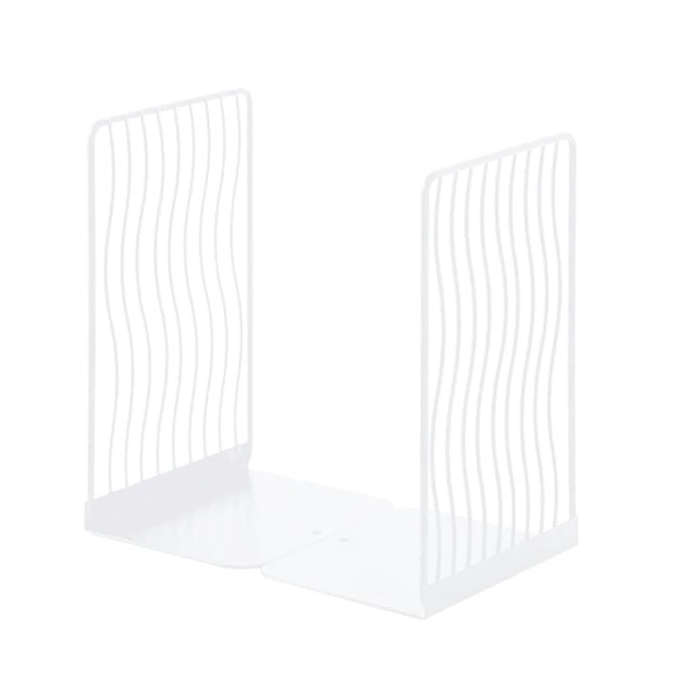 Fine Living Metal Wired Book Holder - Silver