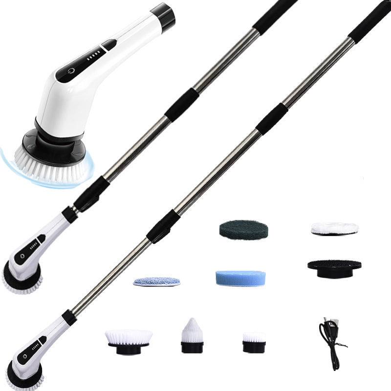 Multifunctional cordless electric cleaning brush