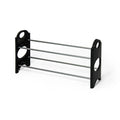 Shoe Rack - 2 Tier Black