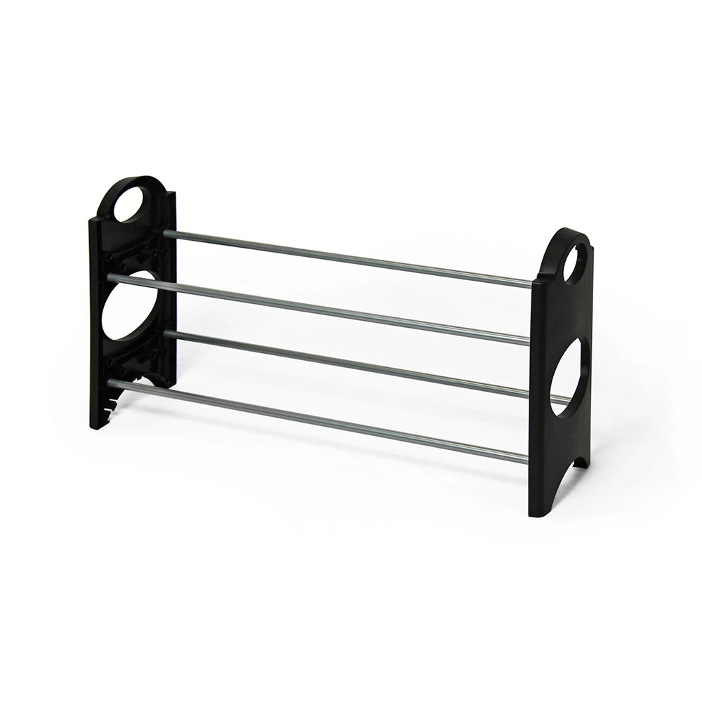 Shoe Rack - 2 Tier Black