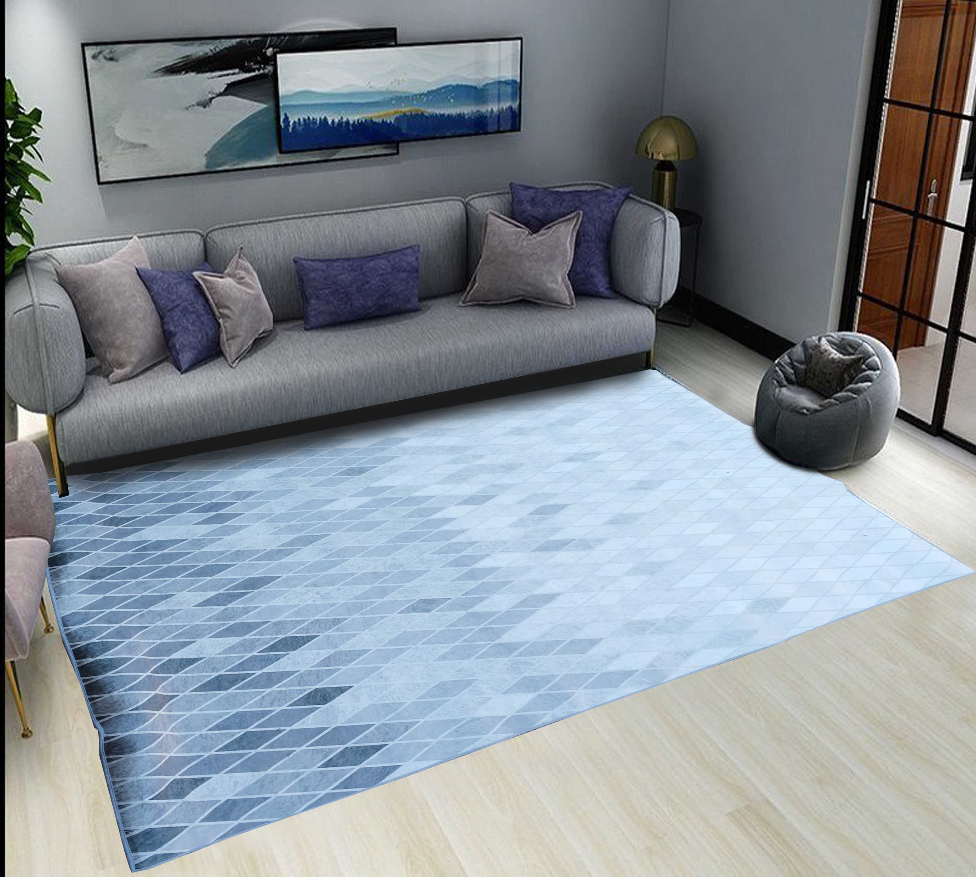 160 x 230 cm Stanley Velvet Print Rug - Fine Livin