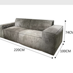 Modular Corduroy Sofa Set