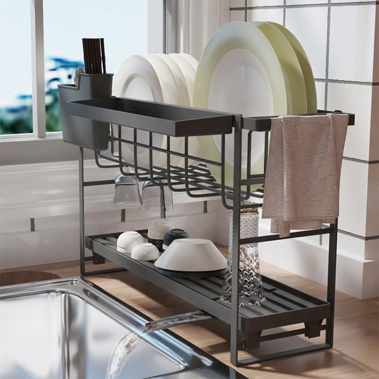2 Tier Dish Sink Rack