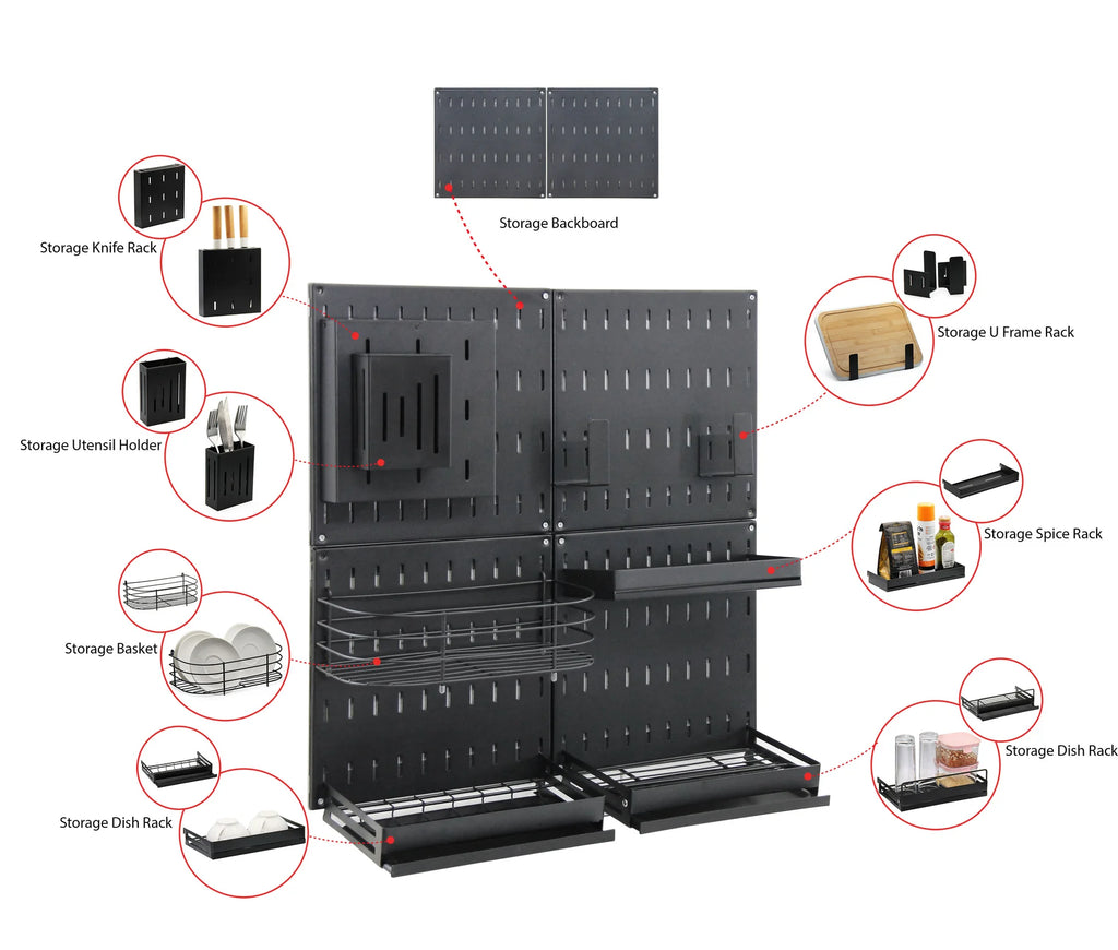 Build Kitchen Storage - Backboard