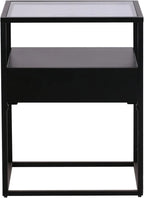 Fine Living Athens Side Table - Black