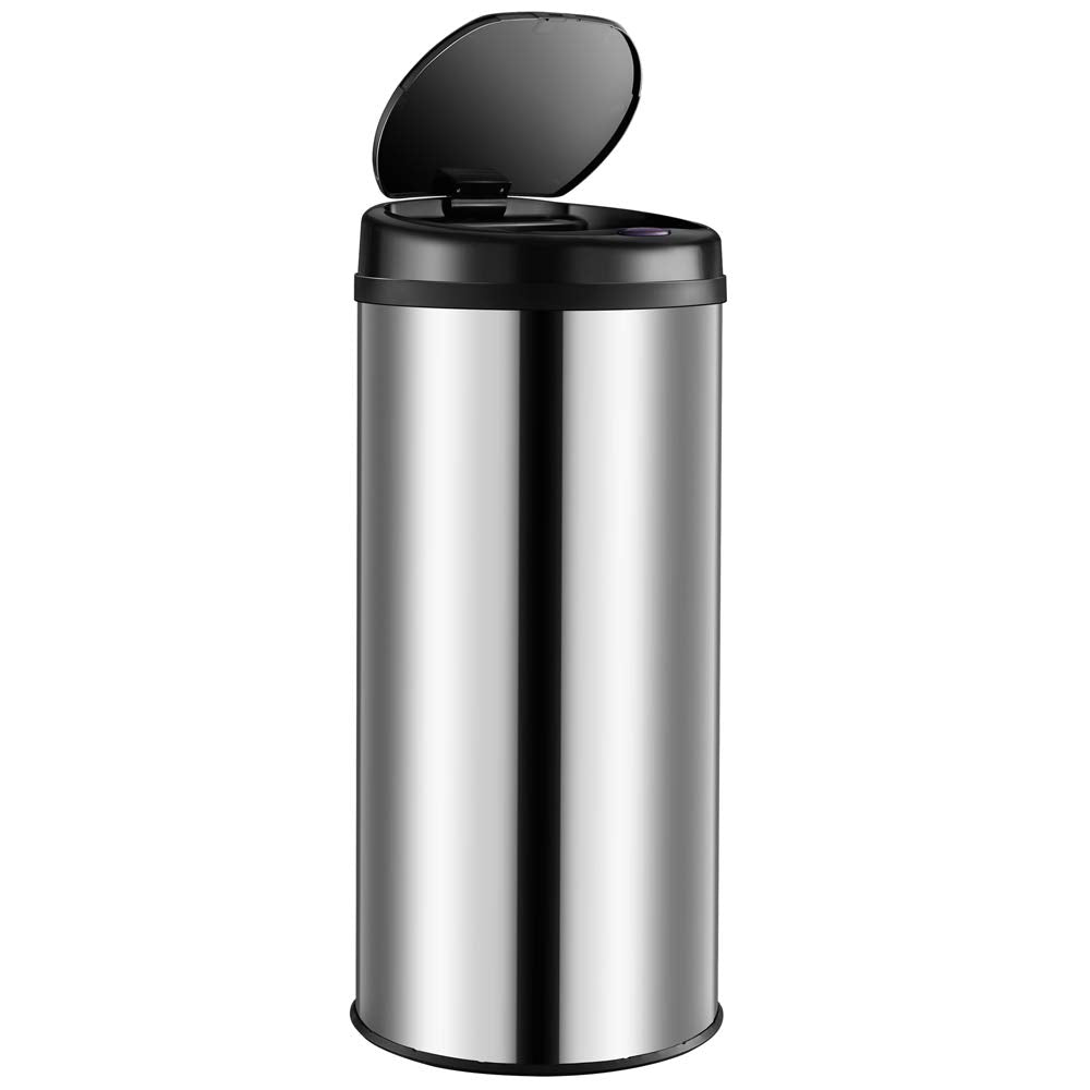 Auto Waste Sensor Trash Bin - Chrome - 50L - Fine