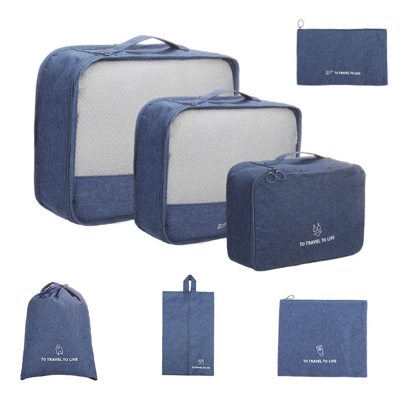 Fine Living Rover 7pc Organizer bag - Dark Blue