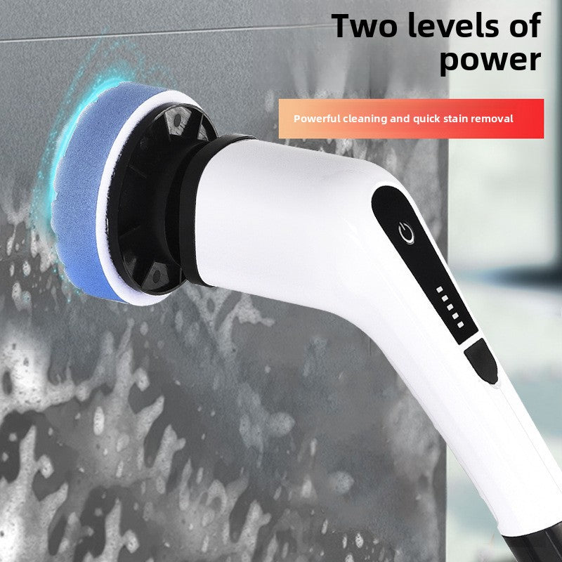 Multifunctional cordless electric cleaning brush