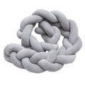 Nuovo - Knot Cot Bumper - Grey