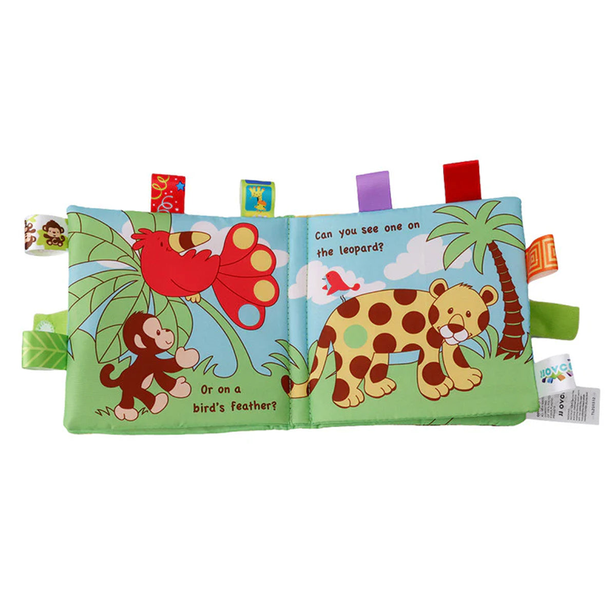 Nouvo Interactive Baby Fabric Books-Dog