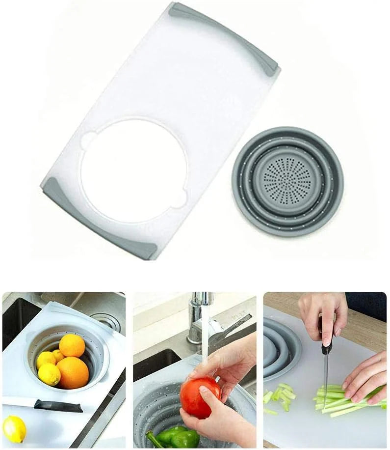 Chopping Board & Drainer