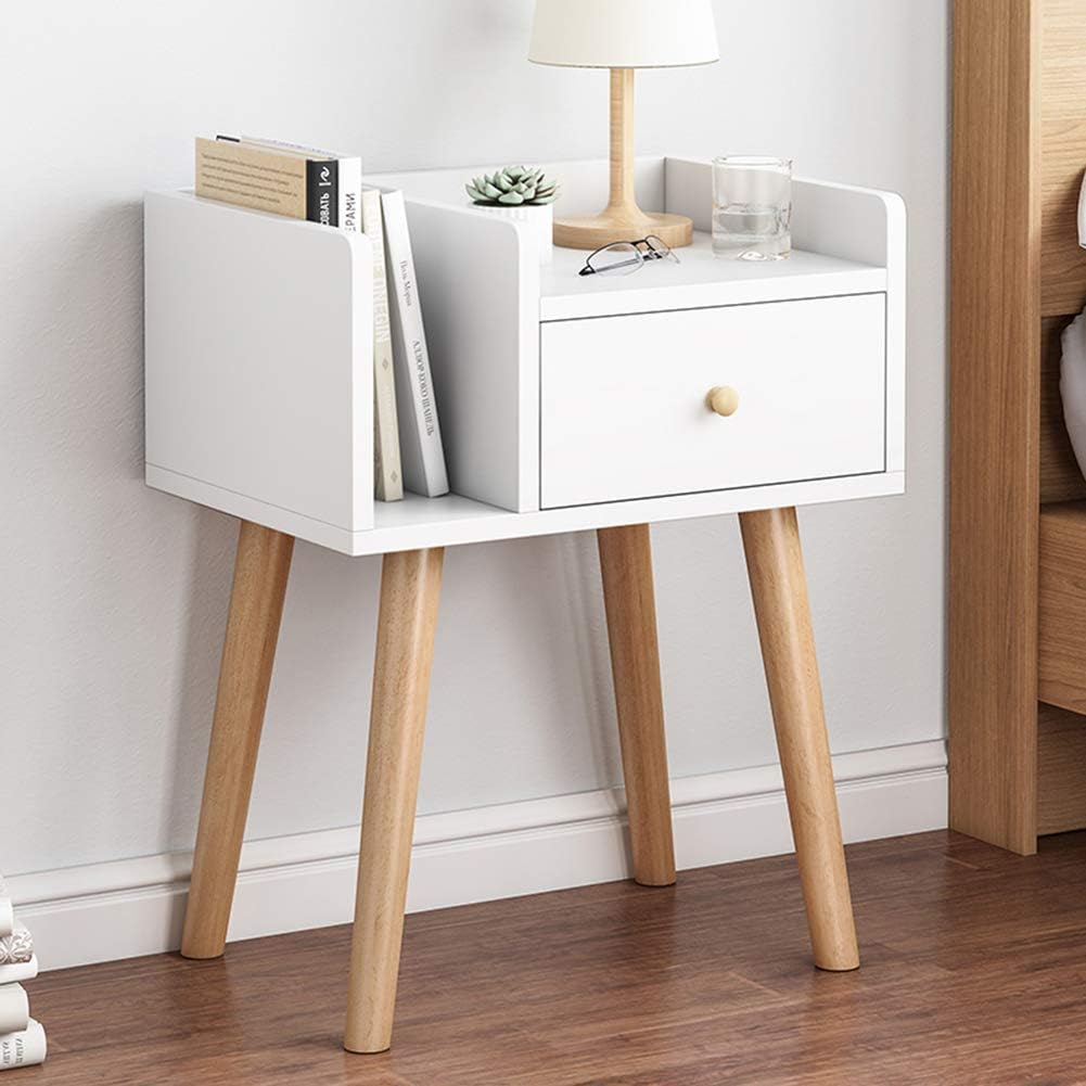 Nook Bedside Pedestal - White - Fine Living