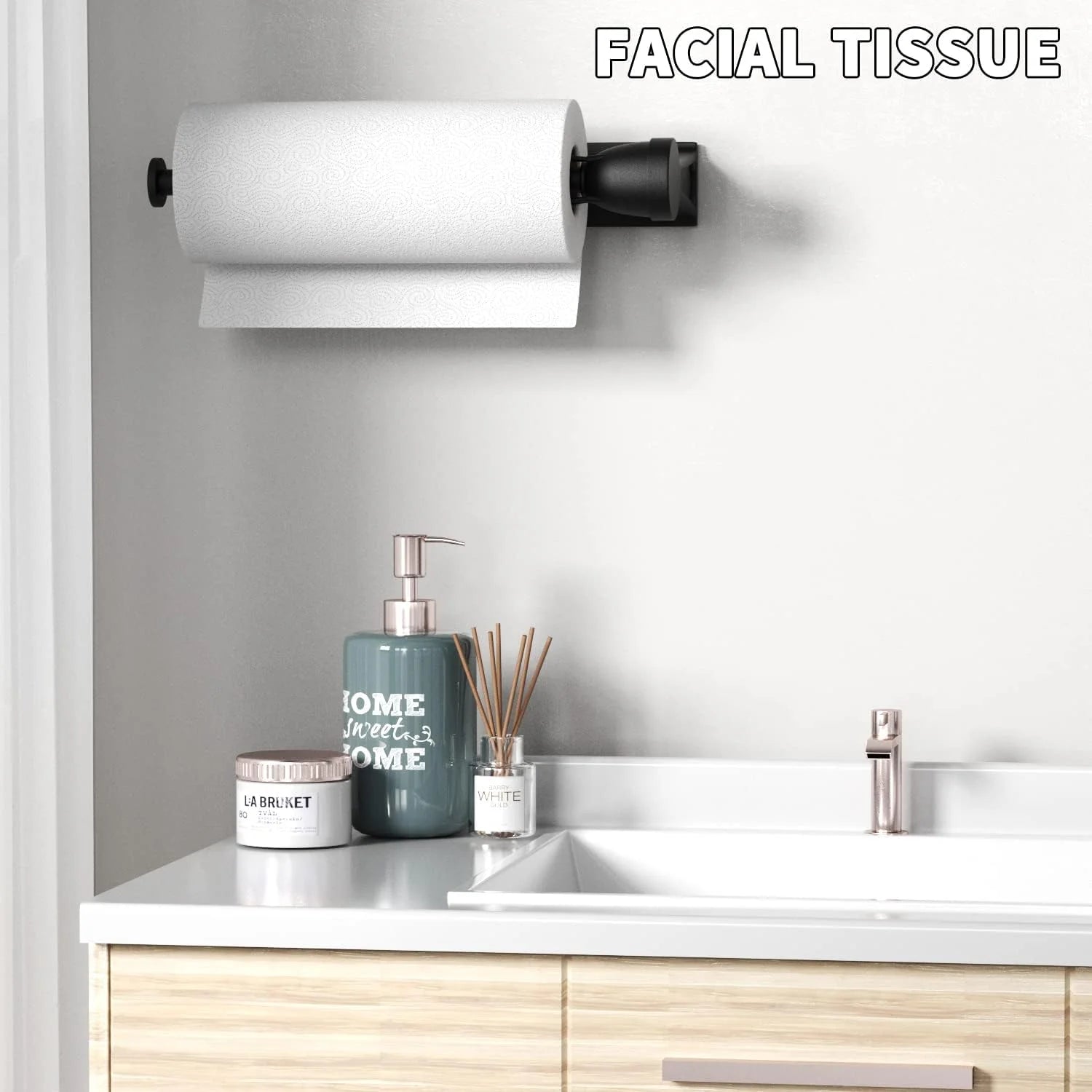 Wall Mounted Kitchen Paper Roll Holder