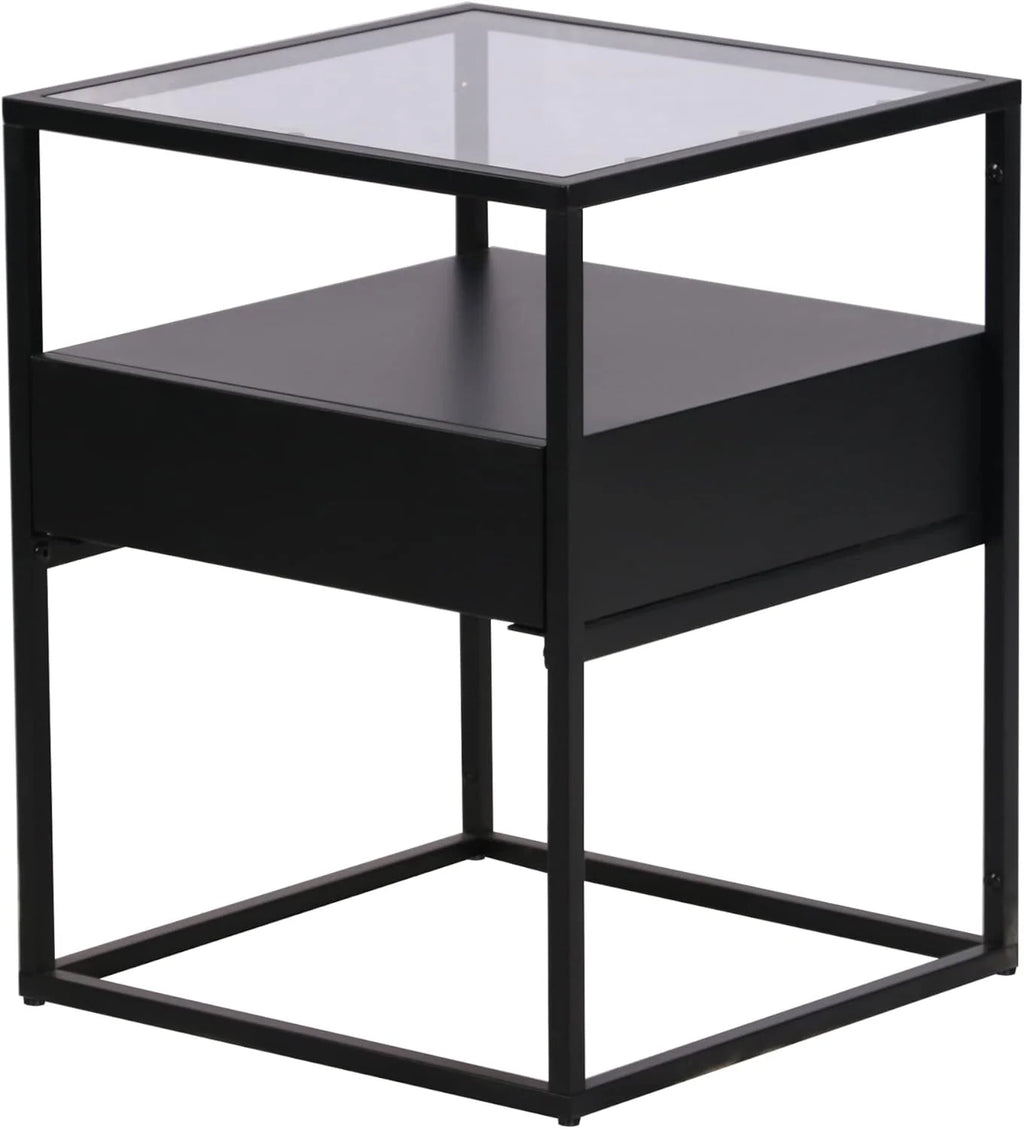 Fine Living Athens Side Table - Black