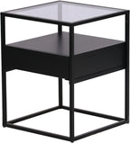Fine Living Athens Side Table - Black