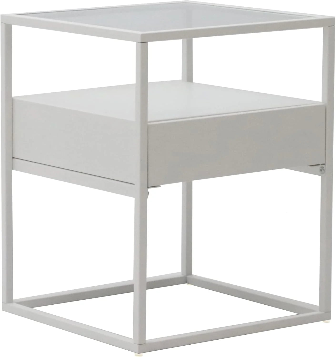 Fine Living Athens Side Table - White