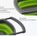 Collapsible Over-Sink Sieve-Green