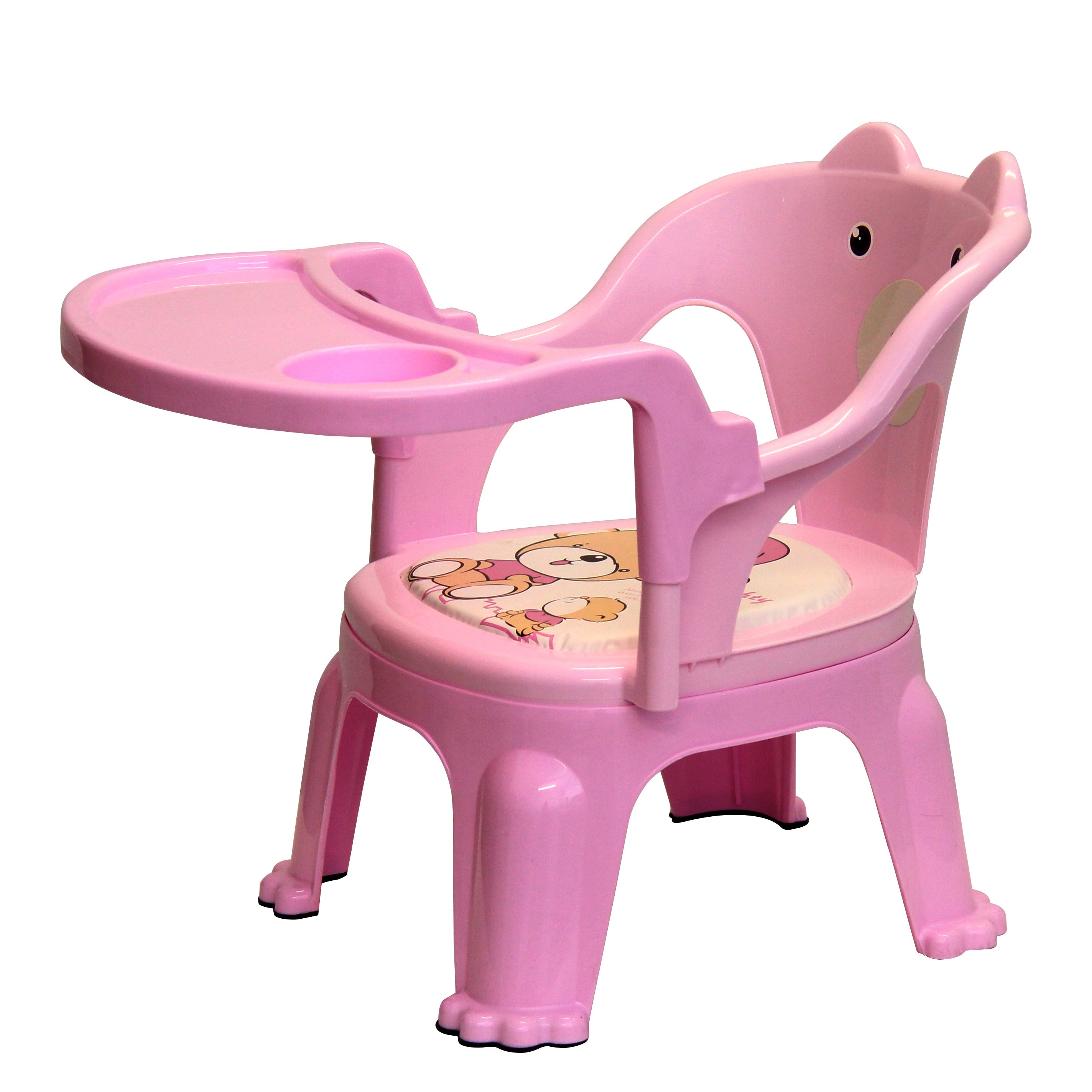 Nuovo Children Dining Chair With Plate Baby - Pink