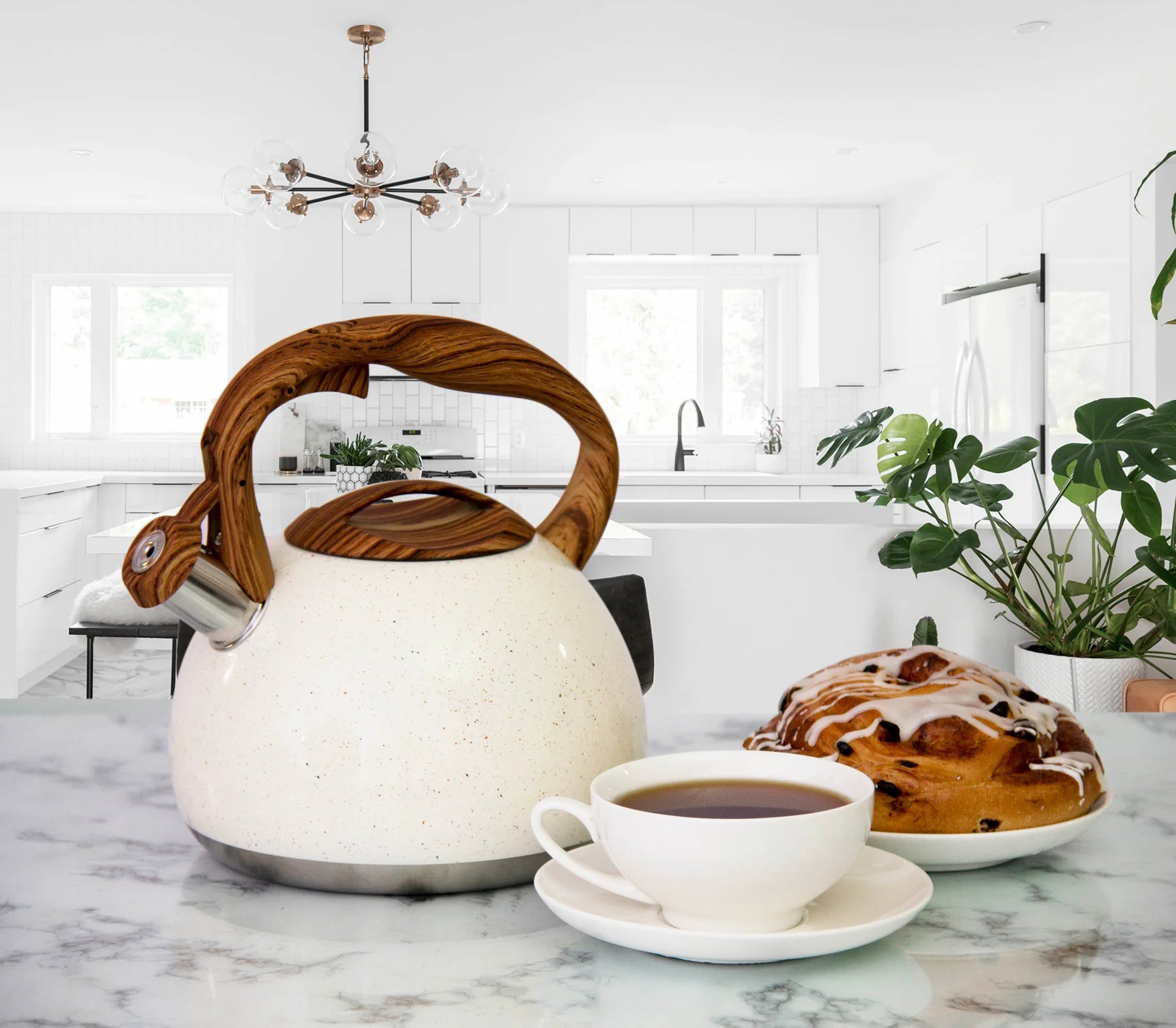 Stove Top Kettle 2.8L - Matte White