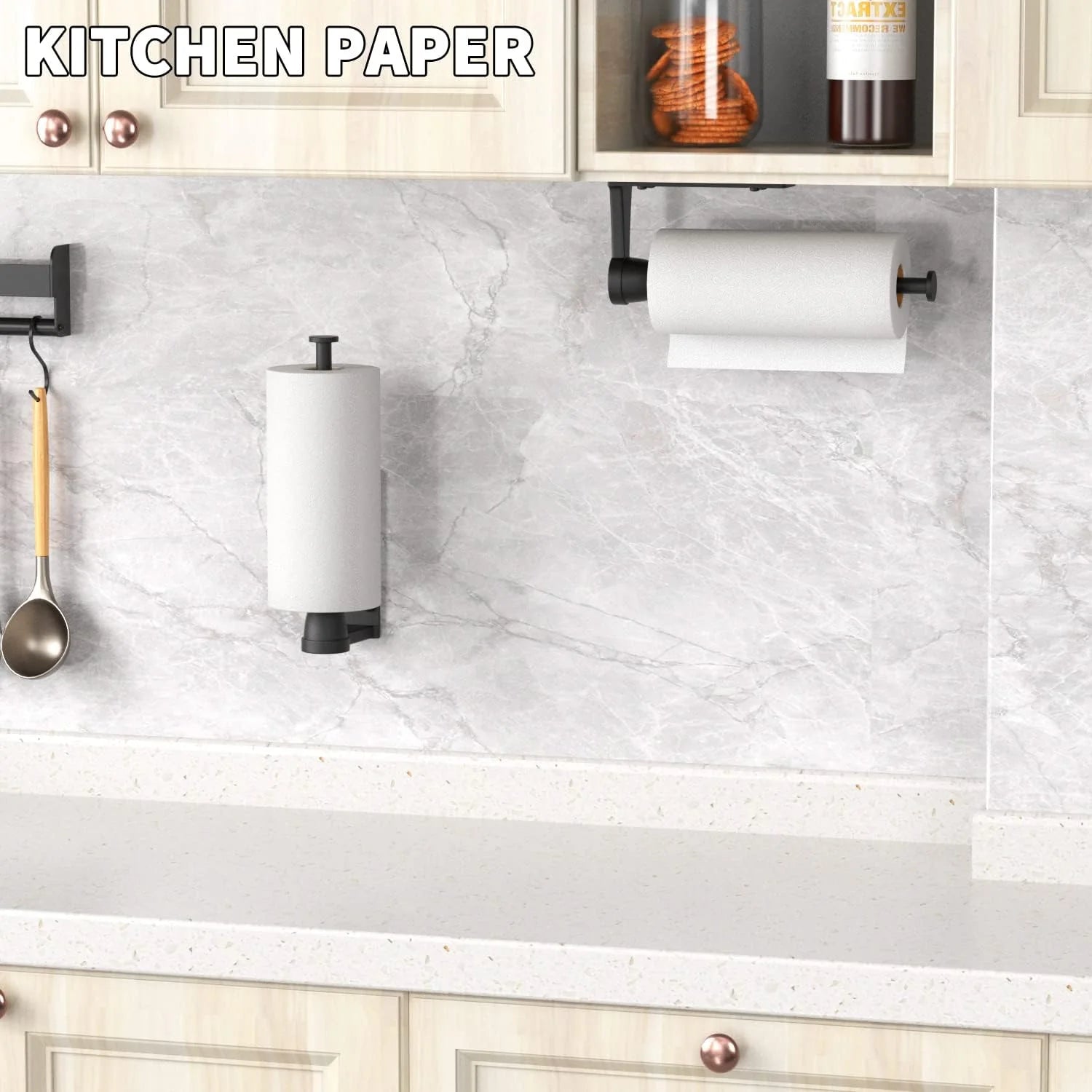 Wall Mounted Kitchen Paper Roll Holder