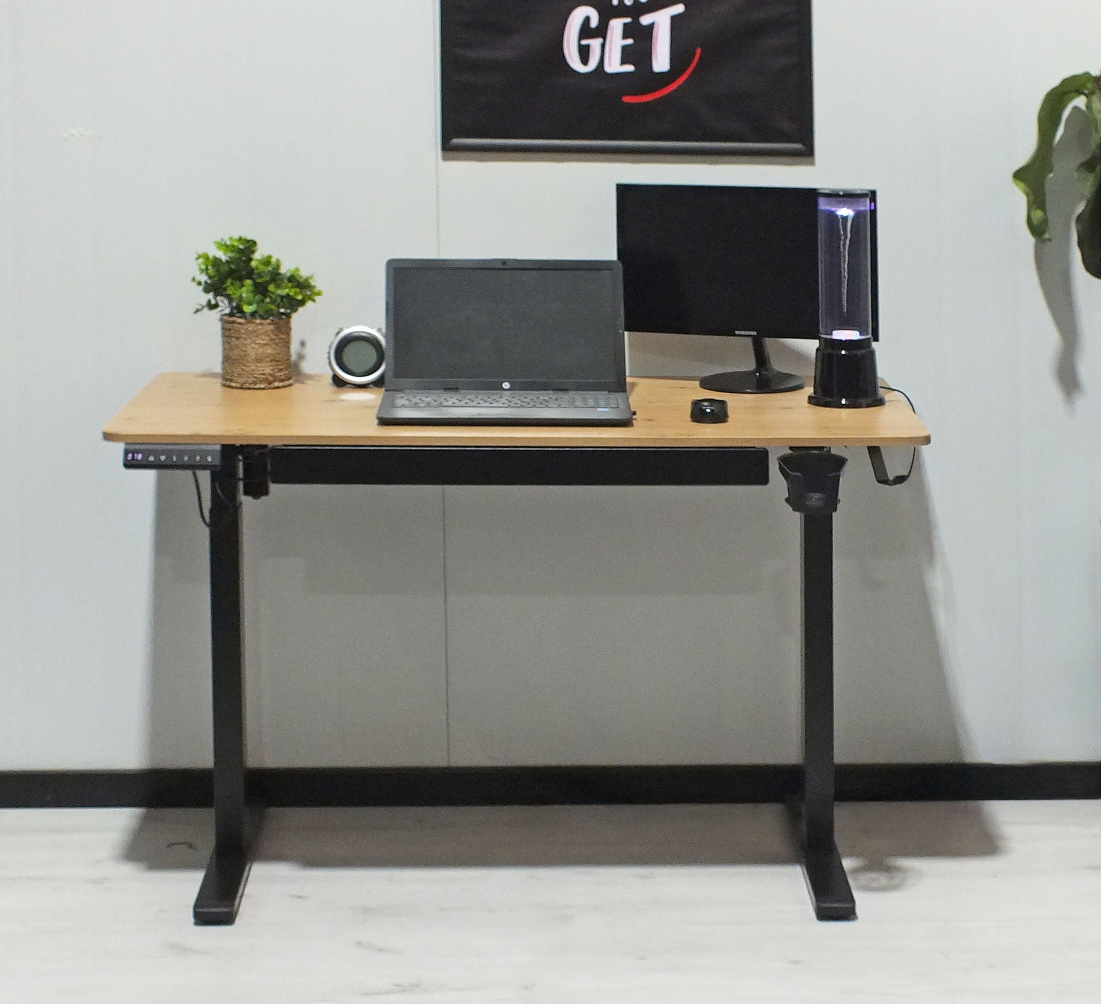 Versa Height Adjustable Desk - L.Wood-Fine Living