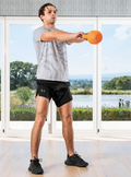 PowerGrip Kettlebell - Red - 10kg - Fine Living