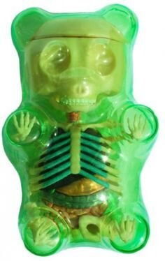 Gummi Bear Anatomy: Green