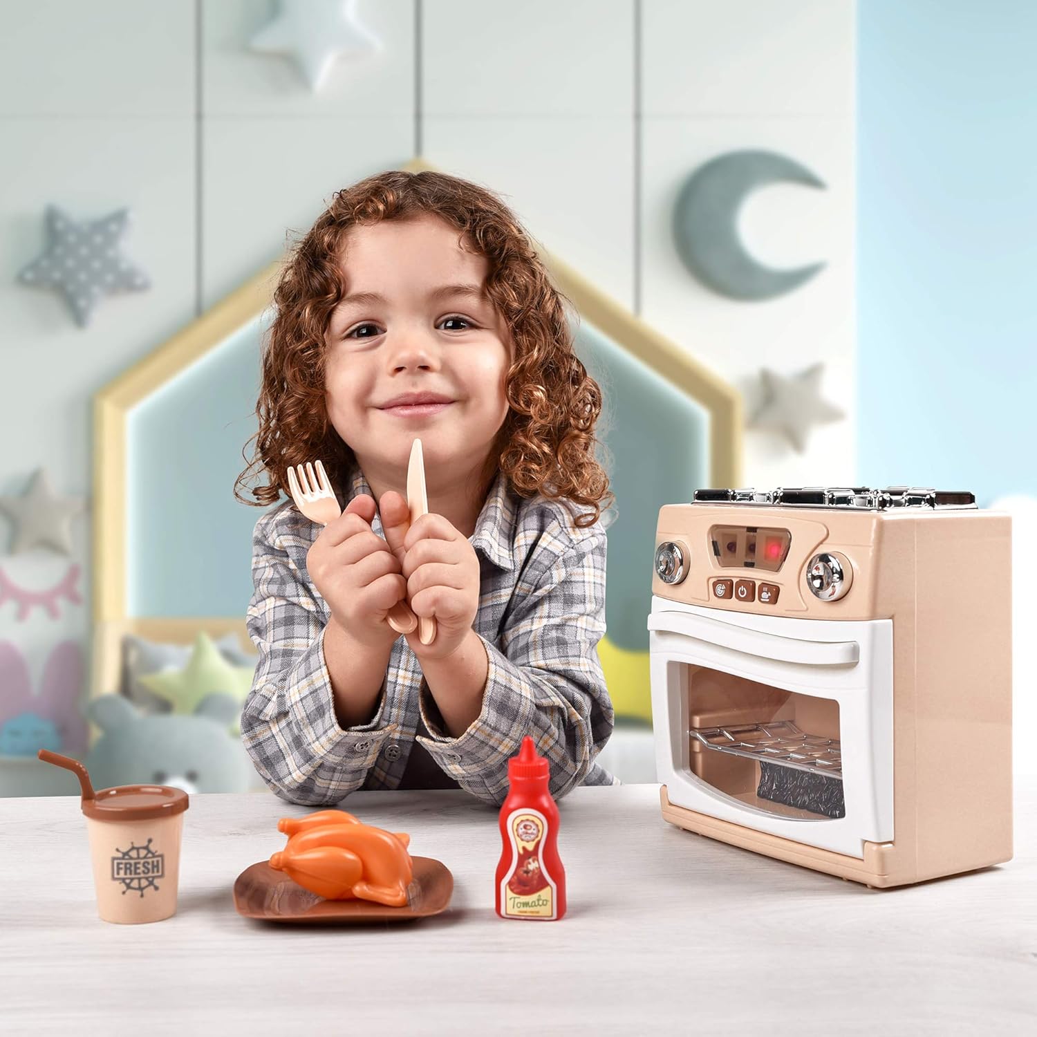 Jeronimo - Creme Oven Playset