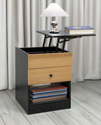 Orion Lift Side Table - Black