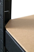 Fine Living The 5 layer matte black shelf