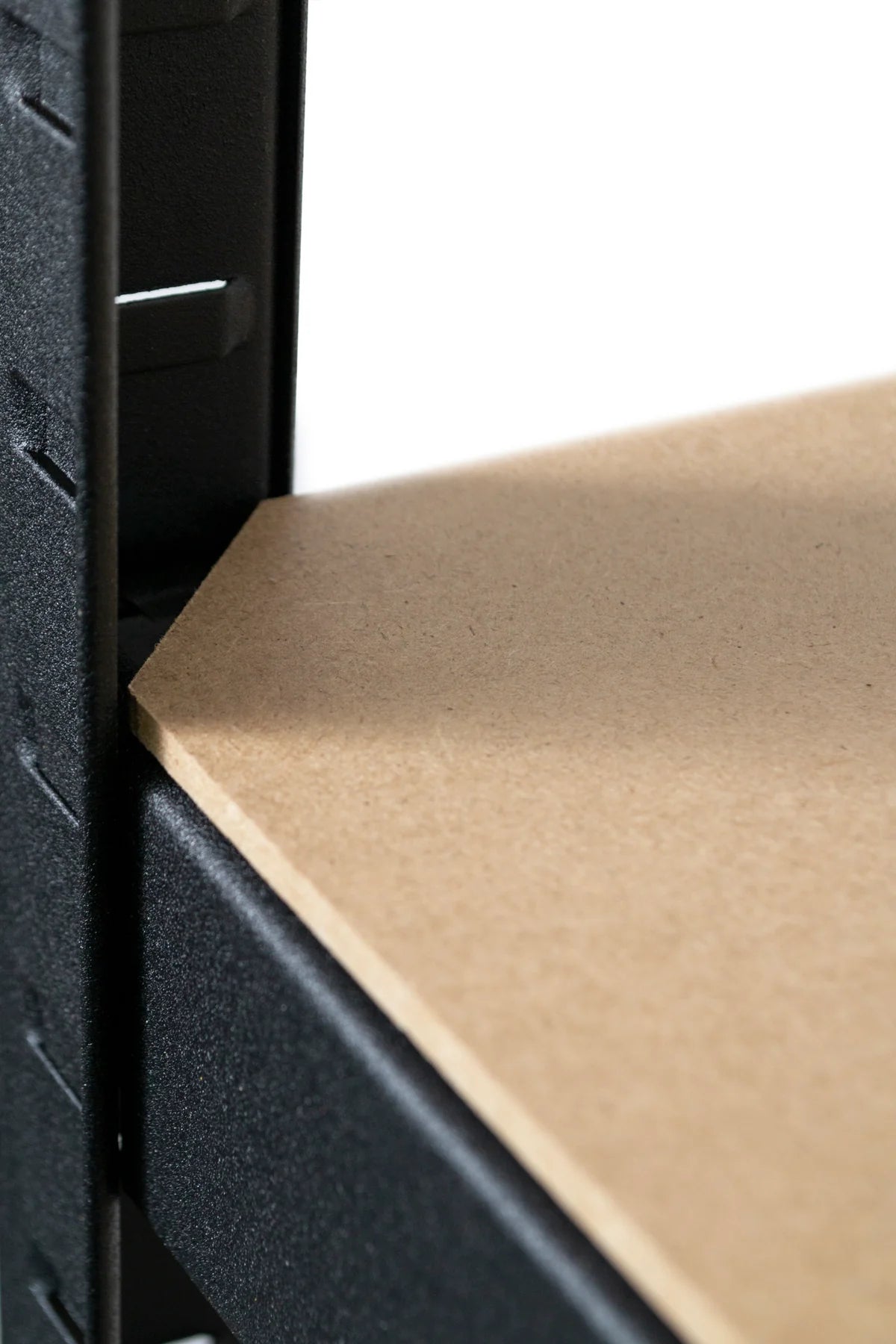 Fine Living The 5 layer matte black shelf