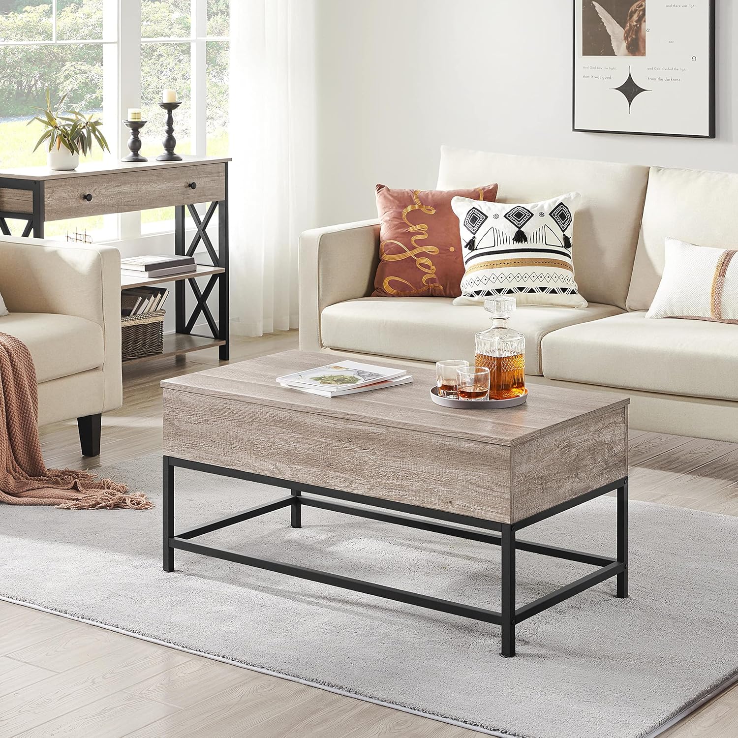 LumiRise Toplift Coffee Table - Fine Living