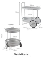 Nordic Minimalist Movable Side Table