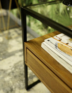 Athens Side Table - Wood