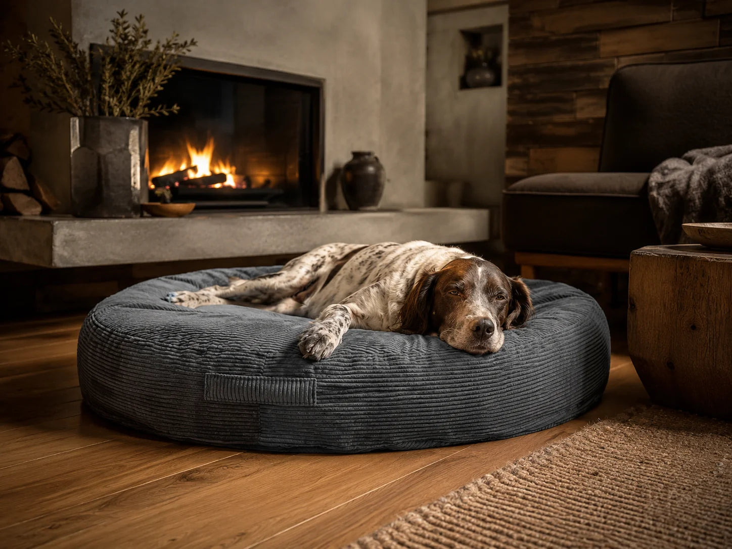 Nova Corduroy Dog Bed