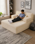 Oversized Chaise Lounge Chair - Simply Homeware