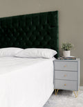 Florida Headboard - King - Velvet Green