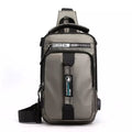 USB Charging Compact Bag - Khaki