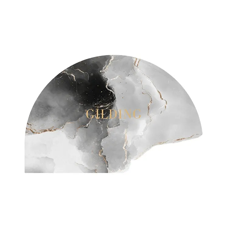 Water Absorbant Bath Mat - Gilding - Half Moon