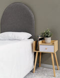 Indiana Headboard - Single - Norwich Grey