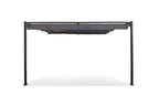 Skyline Wall Mounted Pergola - 3x2.7m - Grey