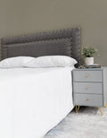 Michigan Headboard - Queen - Norwich Grey