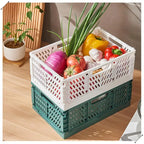 Fine Living Folding Crate Large Grey