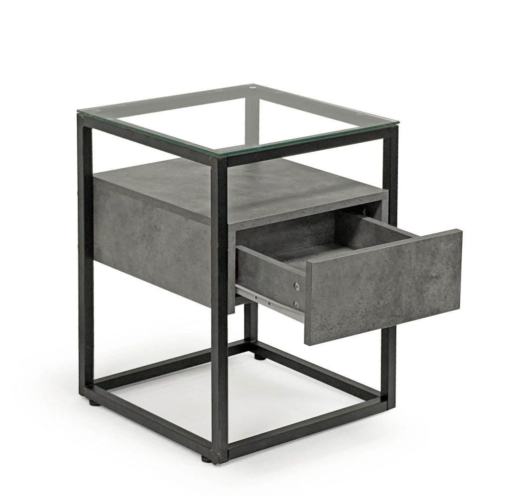 Athens Side Table - Grey