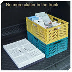 Fine Living Folding Crate Large Grey